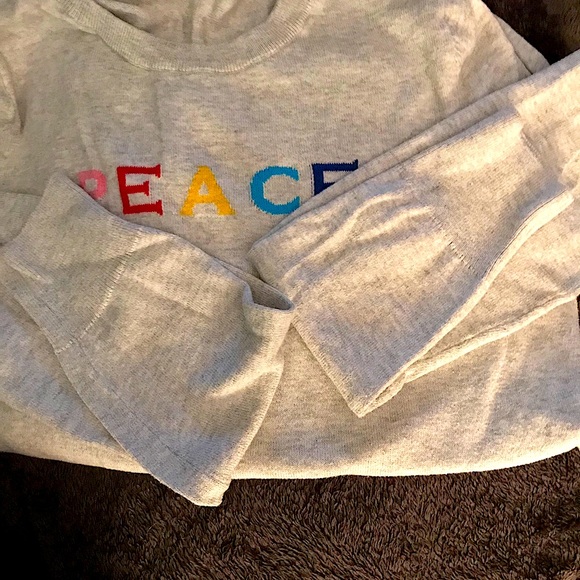 gap peace sweater